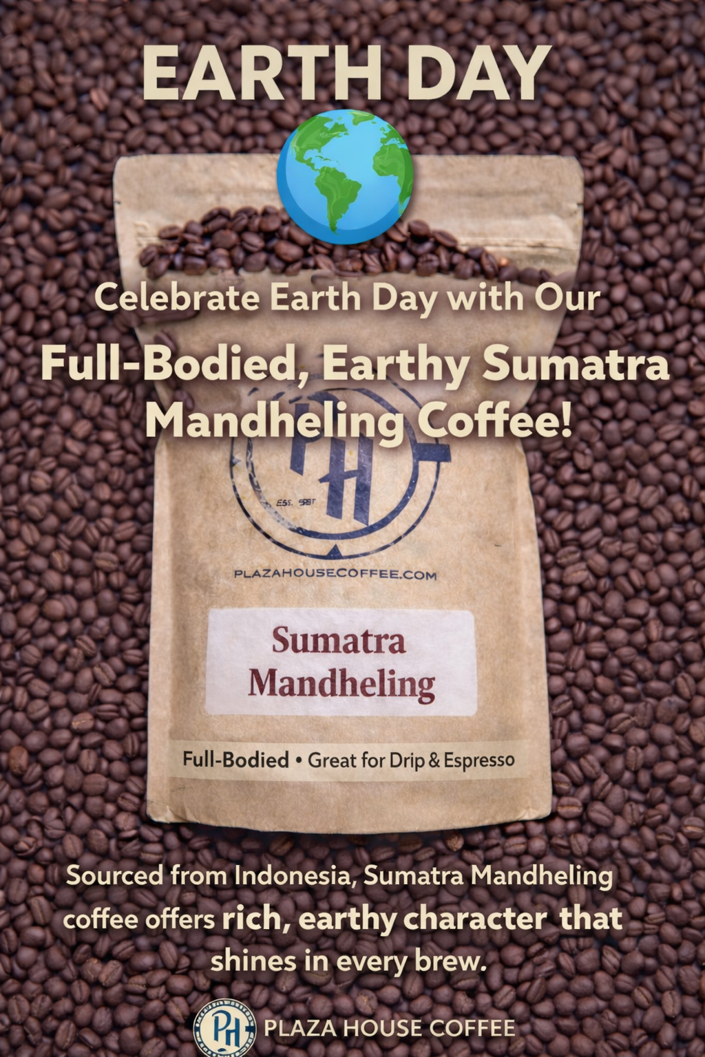 Sumatra Mandheling Plaza House Coffee