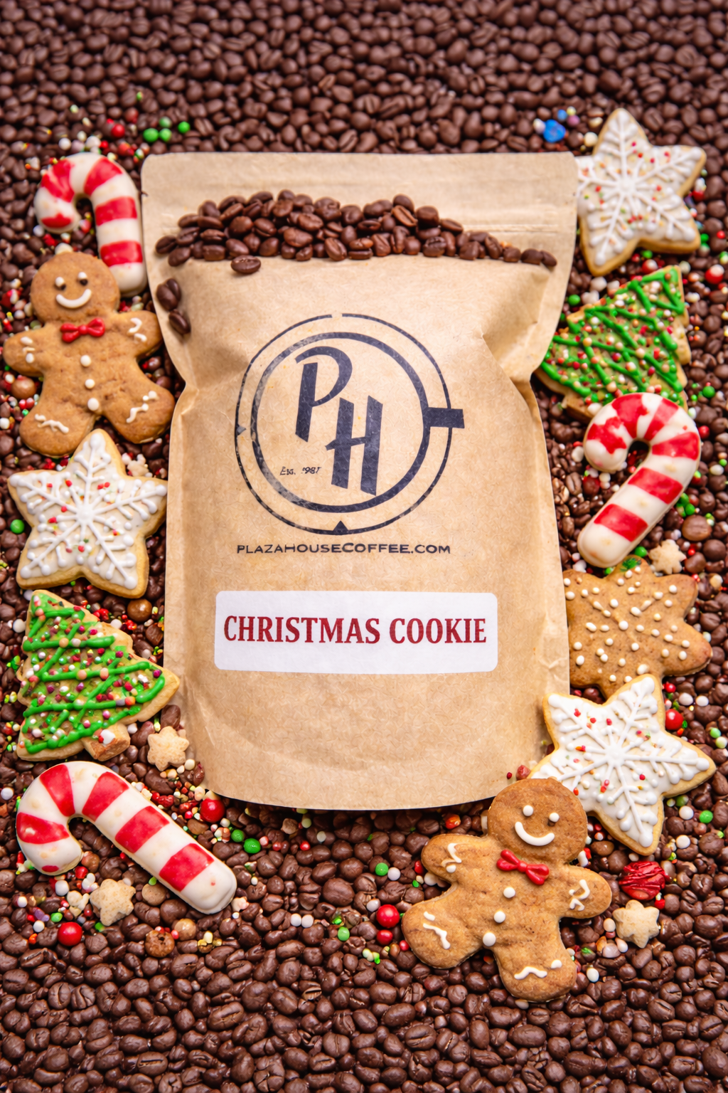 Christmas Cookie Plaza House Coffee